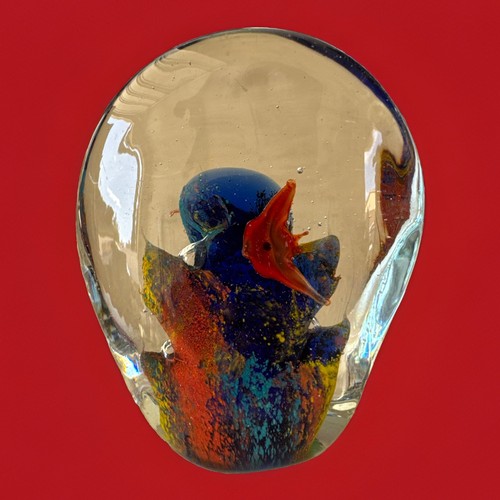 Vintage murano style fish - vintage, bowl