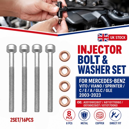 16x injector mounting - injector, bolts