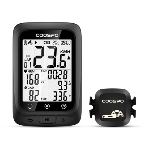 Coospo bc107 gps bike computer - gps,