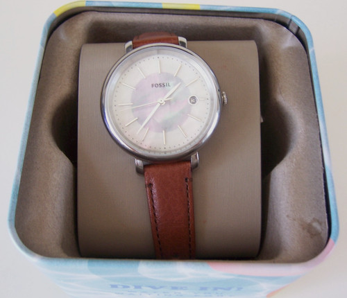 Unused box ladies fossil - in,