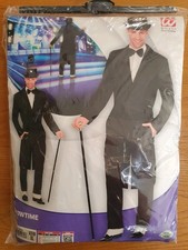 Mens Showtime Black Tailcoat