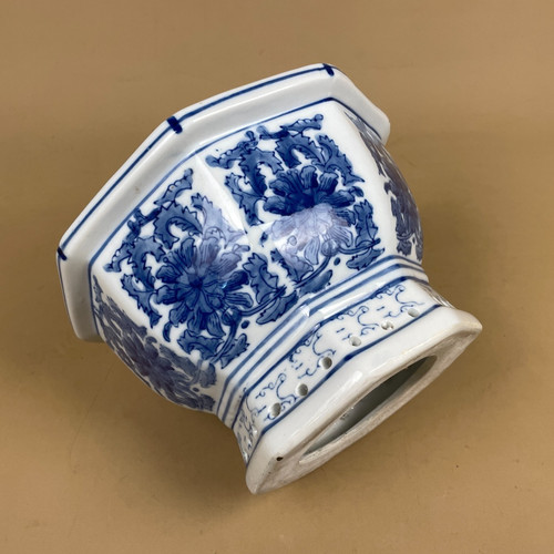 Oriental ceramic planter - ceramic, plant