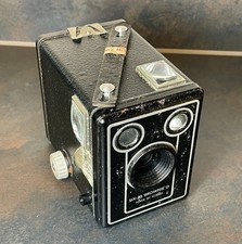 Vintage 1940s Kodak Box Brownie Camera, Six-20 Model D, Untested