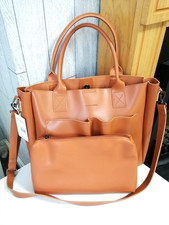 Women Bag Tan Leather Claudia