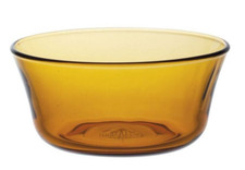 6x Duralex Amber Lys glass