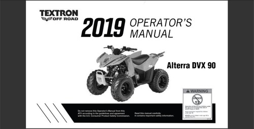 2019 artic cat alterra - cat, 90
