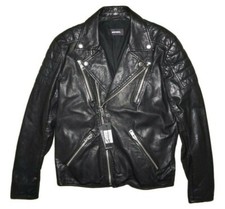 DIESEL R-PUSMIR LEATHER JACKET