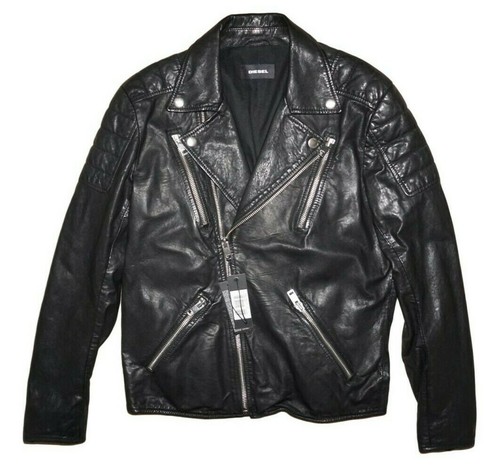 Diesel pusmir leather - r-pusmir, jacket