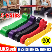 Physio Resistance Bands Exercise Pilates Yoga Recovery Latex Strength Theraband