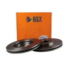 2x Brake Discs Vented For