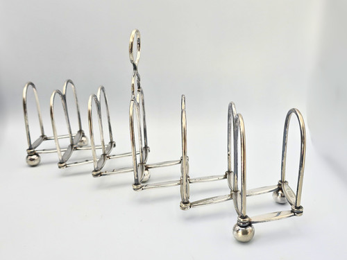 Antique silver plated - , folding
