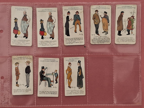 Churchman cigarette cards - cigarette,