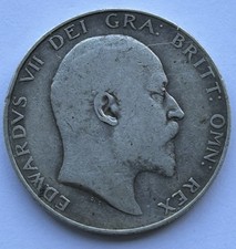 1906 Edward VII Silver Half