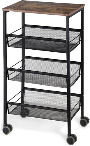 Tier kitchen cart - tier, wheels