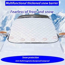 Car Magnetic Windscreen Cover Winter Frost Shield Ice Snow Protector Sun Shade
