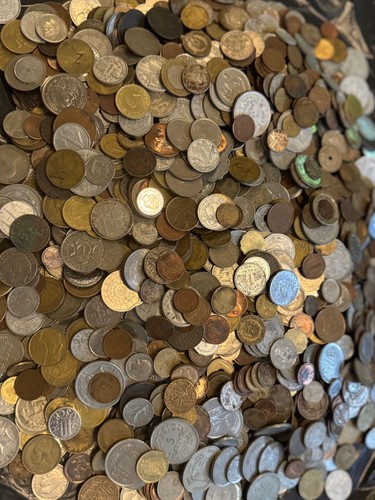 500g world coin collection - coin, job