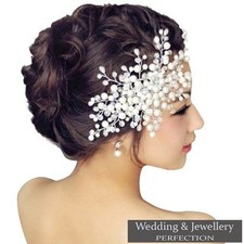Bridal Flower Hair Comb