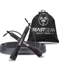 Beast Gear Skipping Rope Adult Boxing Speed Fitness Jump for MMA HIIT Workout