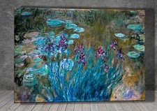 Claude Monet Irises and Water