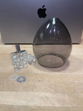 Next  BELLA Replacement Lamp / Light Shade - CLEAR / SMOKED GLASS
