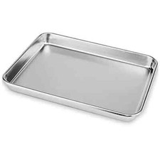 STAINLESS STEEL BAKING TRAY/ROASTING DISH/OVEN TRAY/SHEET PAN/OVEN DISH