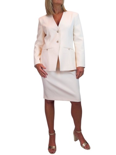 Ladies peach tailored - ladies,