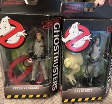 GHOSTBUSTERS 2016 Mattel Classic NRFB Peter Venkman Ray Stantz Action Figure Lot