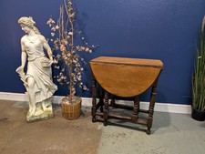 Victorian Oak Drop Leaf Table