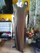 Indian pure raw silk brown