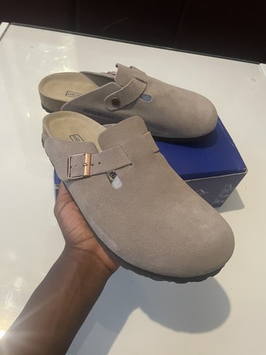Birkenstock boston clogs - boston, grey