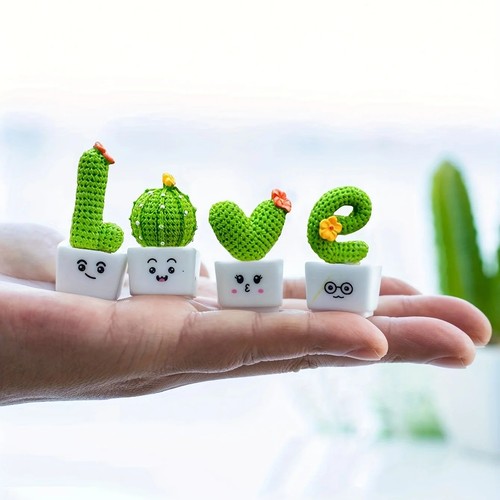 Set resin succulent - set, of