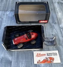 Schuco Classic Grand Prix Racer (Ferrari) Red #5 Pressed Steel Clockwork Boxed