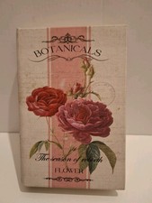 Ashland Mini Decorative Book Box Botanical Monets Garden Hidden Storage Decor