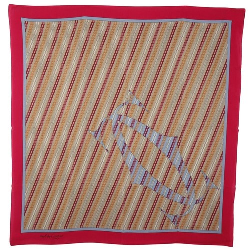 Cartier silk scarf red - cartier,