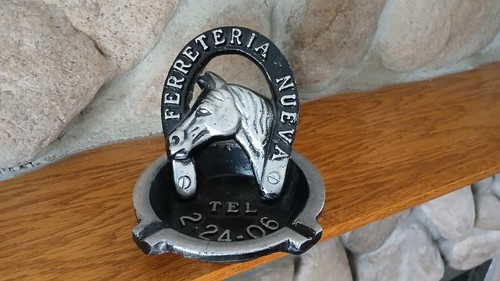 Old cast aluminum hardware - aluminum, "hardware
