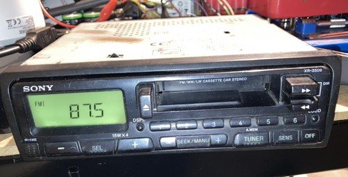 Sony 3509 car radio - xr-3509,