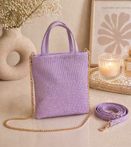 Zara lilac diamanté - diamanté, mini