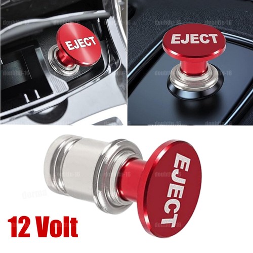12v red eject push button - 12v,