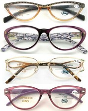 Ladies Retro Vintage Cat Eye Design Selection Reading Glasses Elegant Spectacles