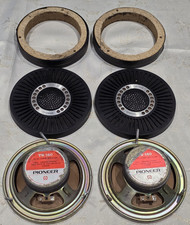 Pioneer TS-160 Dual Cone Speaker 1970's x 2