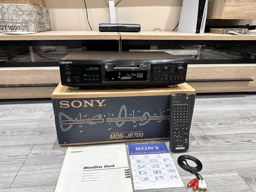 Boxed sony mds je700 mini - boxed, mds-je700