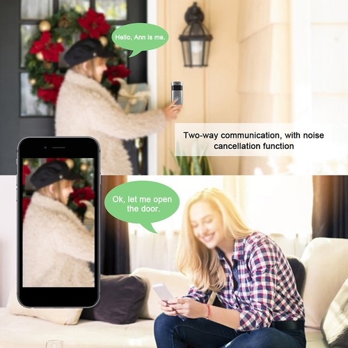 Smart wifi video intercom - video,