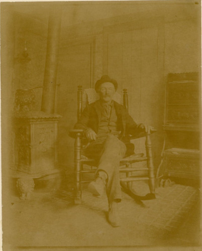 Antique mounted photo - mounted,