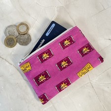 Cartoon & Film Characters Small Coin Purse Zipped Fabric Card Wallet Gift