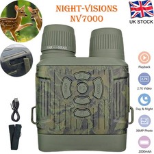 2.7K 36MP 10X Night Vision Goggles For Hunting Infrared Binoculars Digital Zoom