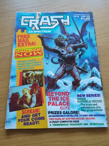 Crash magazine issue june - magazine, 53