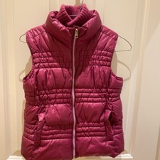 Zara Kids Purple Puffer Gilet Size M  (age 8-10)
