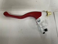 RED + WHITE LEFT SHORTY CLUTCH