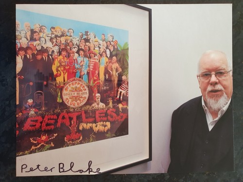 Peter blake signed 10x8 - -,