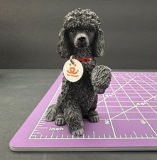 3” Black Poodle